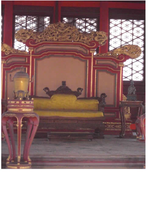Trono 3 sof amarelo